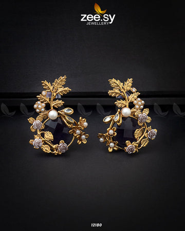 Bract Earrings - Earrings - Libasekhas