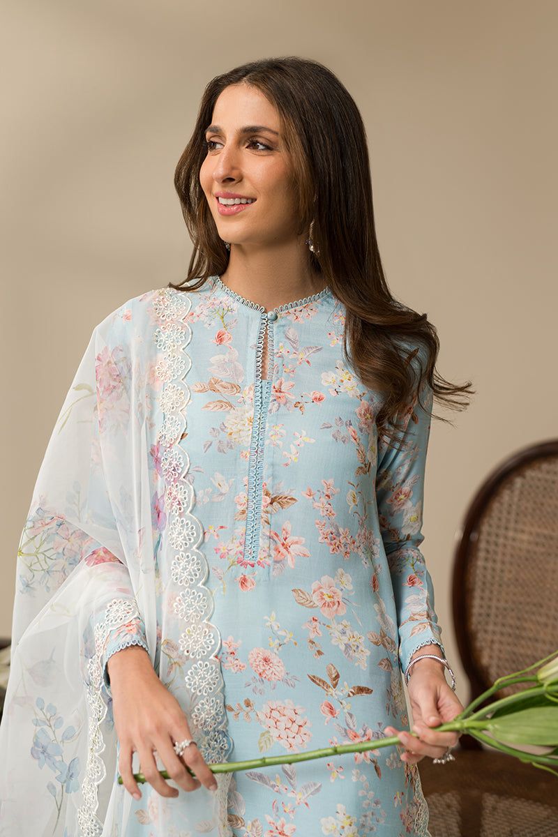 Cross Stitch | Eid Collection | BOTANICAL BLOOM - by - Libasekhas UK - Registered Vendor of : Cross Stitch - 100% Original Designer Dresss
