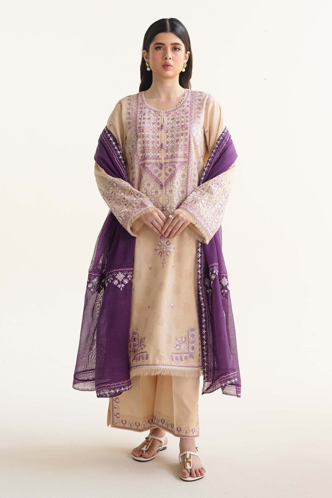 Zara Shahjahan | Coco Lawn Vol 2 | DINARA-5B - by - Libasekhas UK - Registered Vendor of : Zara Shahjahan - 100% Original Designer Dresss