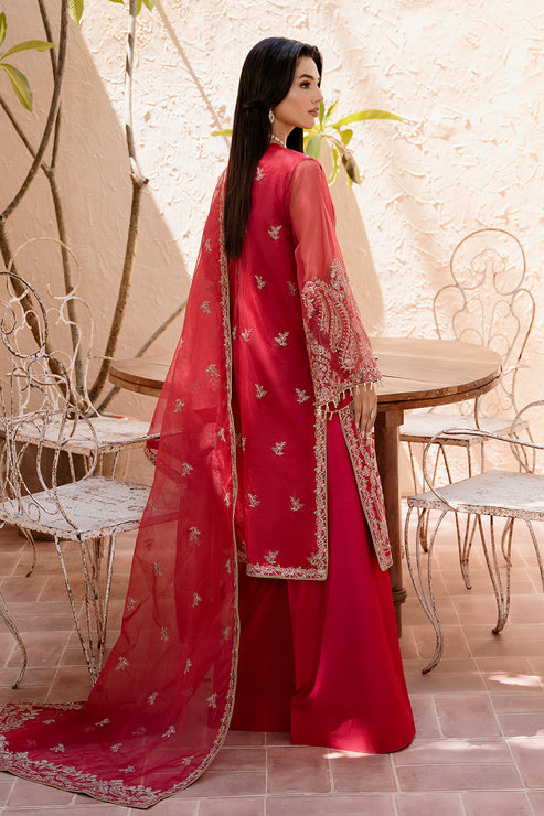Zarposh | Elara Formals | Gulab - by - Libasekhas UK - Registered Vendor of : Zarposh - 100% Original Designer Dresss