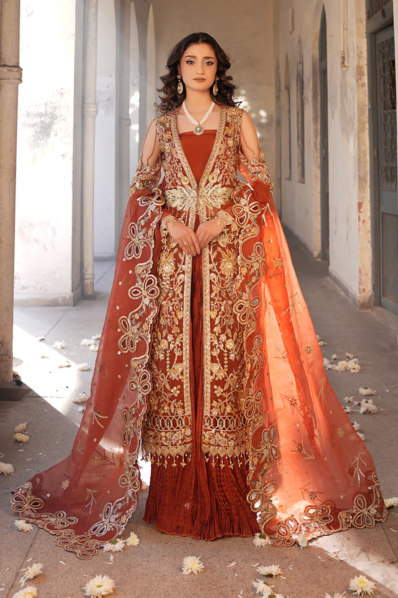 Maryams | Zeenat Luxury Formals | Folk Magic - Z-06 - by - Libasekhas UK - Registered Vendor of : Maryams - 100% Original Designer Dresss