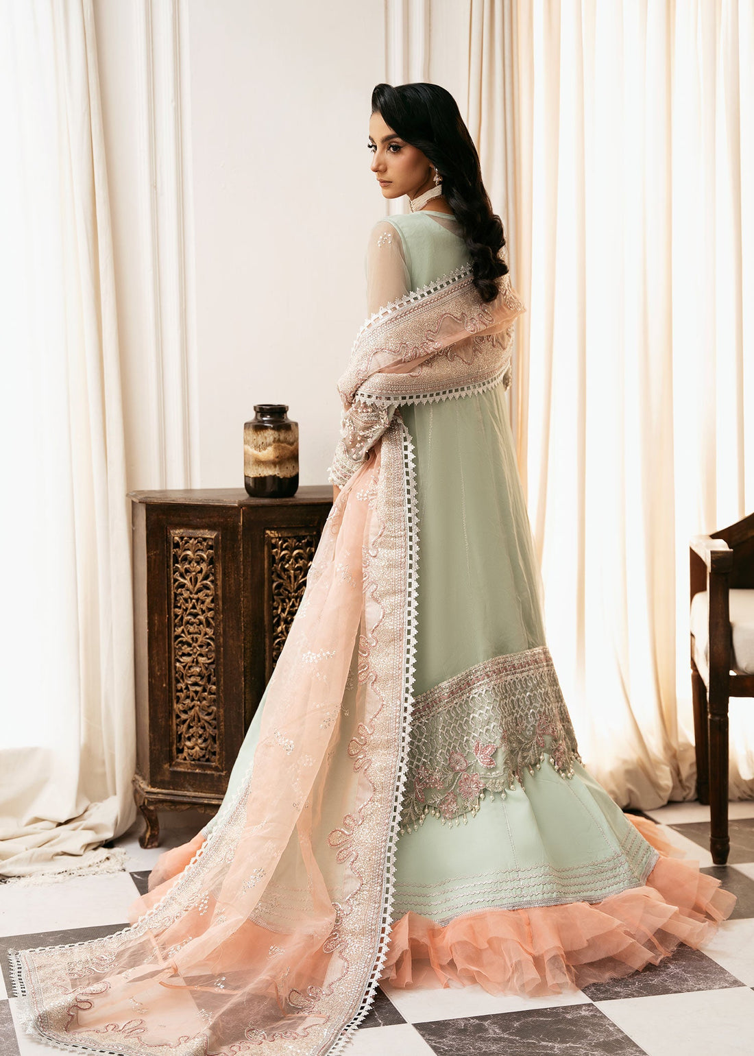 Inayat | Festive Formals | TEEL-TALE - by Libasekhas UK - Registered Vendor of : Inayat - 100% Original Designer Dress