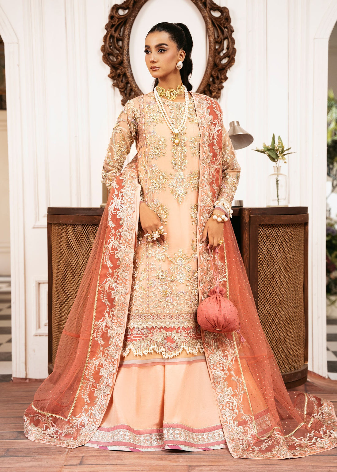Inayat | Festive Formals |SUN-KISSED - by Libasekhas UK - Registered Vendor of : Inayat - 100% Original Designer Dress