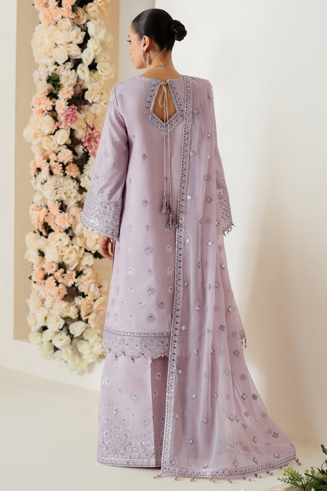 Alizeh | Luxury Raw Silk | AF-RS-02-BERRY - by - Libasekhas UK - Registered Vendor of : Alizeh - 100% Original Designer Dresss