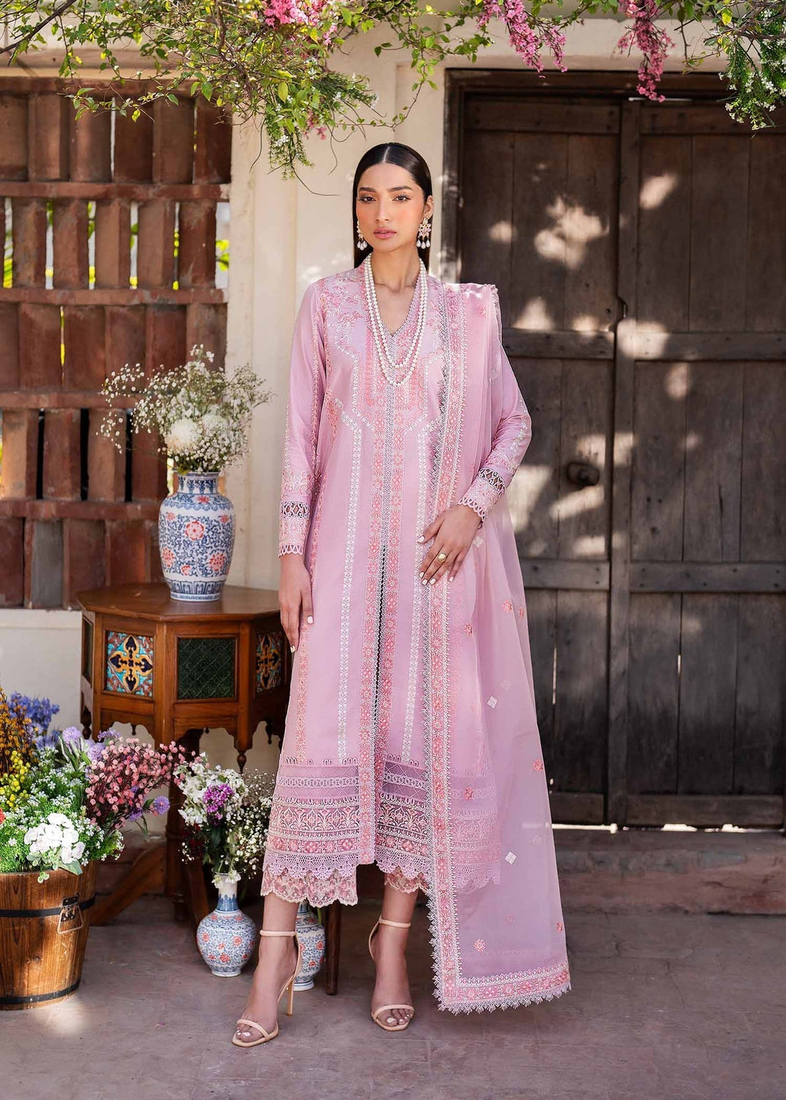 Akbar Aslam | Pret Lawn | MYSTERE - by - Libasekhas UK - Registered Vendor of : Akbar Aslam - 100% Original Designer Dresss