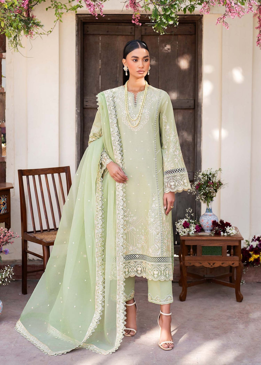 Akbar Aslam | Pret Lawn | CHIC - by - Libasekhas UK - Registered Vendor of : Akbar Aslam - 100% Original Designer Dresss