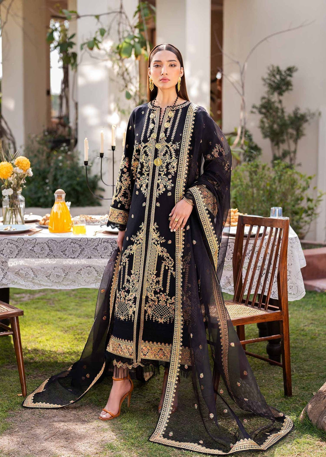 Akbar Aslam | Pret Lawn | HARMONIE - by - Libasekhas UK - Registered Vendor of : Akbar Aslam - 100% Original Designer Dresss
