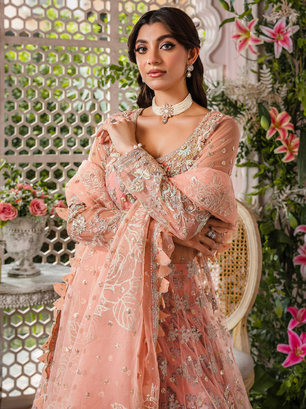 Faiza Faisal | Heeriye Luxury Formals | Mira - by - Libasekhas UK - Registered Vendor of : Faiza Faisal - 100% Original Designer Dresss