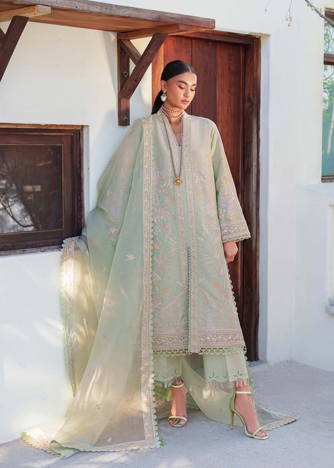 Akbar Aslam | Pret Lawn | CHARME - by - Libasekhas UK - Registered Vendor of : Akbar Aslam - 100% Original Designer Dresss