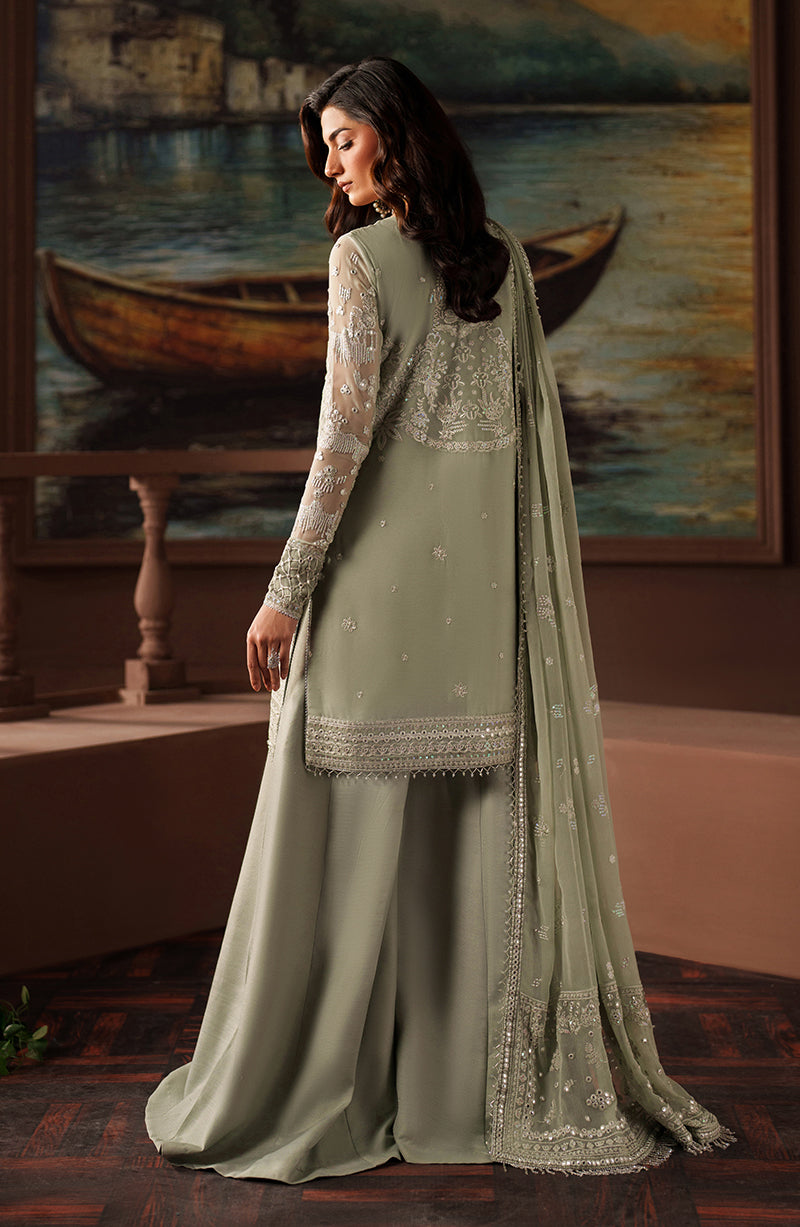 Zarif | Premium Chiffon | ZRF-PRC-02 ETHEL - by Libasekhas UK - Registered Vendor of : Zarif - 100% Original Designer Dress