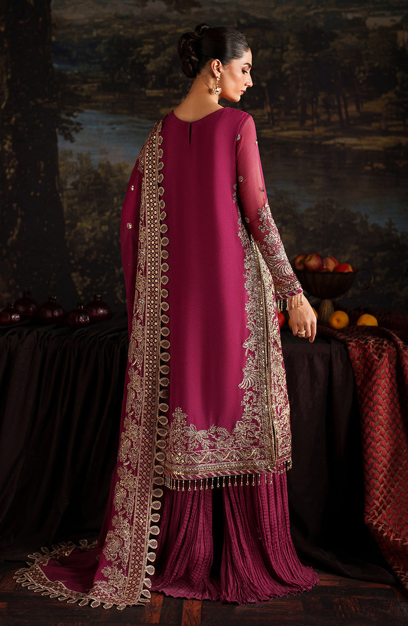 Zarif | Premium Chiffon | ZRF-PRC-05 ADELLE - by Libasekhas UK - Registered Vendor of : Zarif - 100% Original Designer Dress