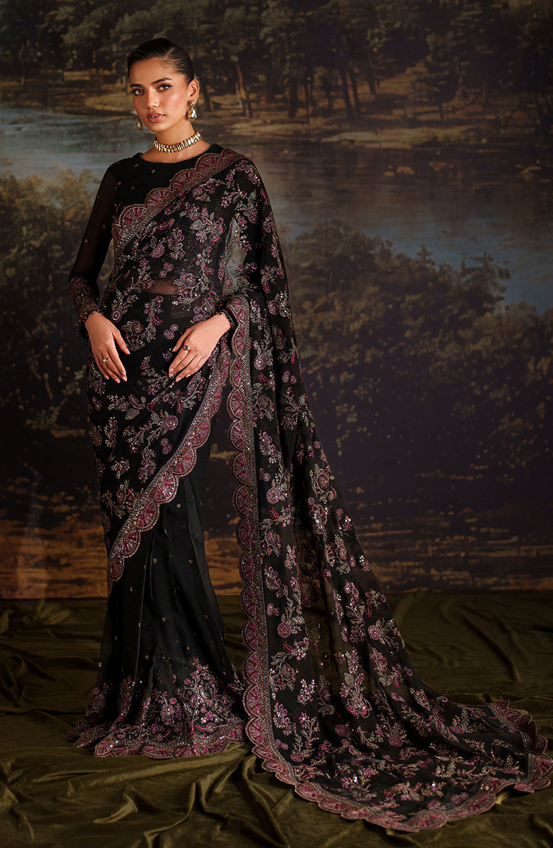 Zarif | Premium Chiffon | ZRF-PRC-04 VICTORIA - by Libasekhas UK - Registered Vendor of : Zarif - 100% Original Designer Dress