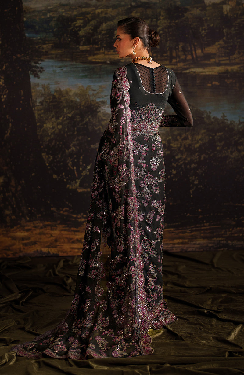 Zarif | Premium Chiffon | ZRF-PRC-04 VICTORIA - by Libasekhas UK - Registered Vendor of : Zarif - 100% Original Designer Dress