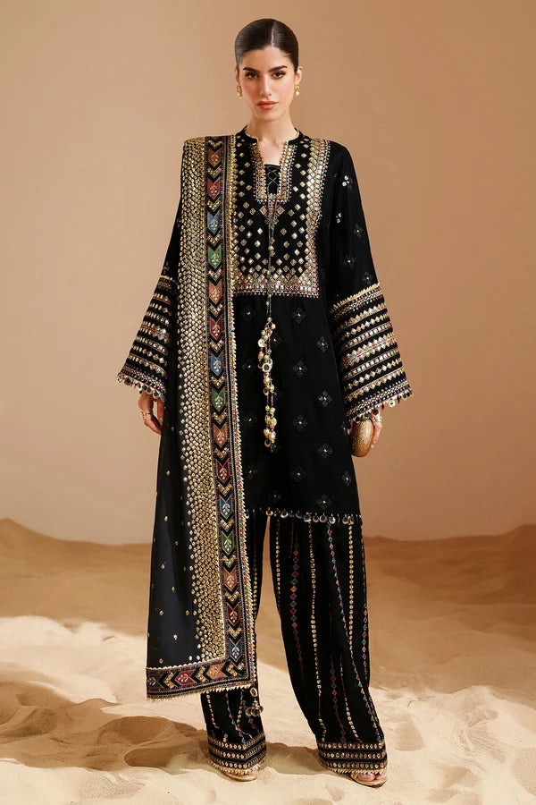 Jazmin | Velvet | Embroidered Velvet Formal CVF26-D05