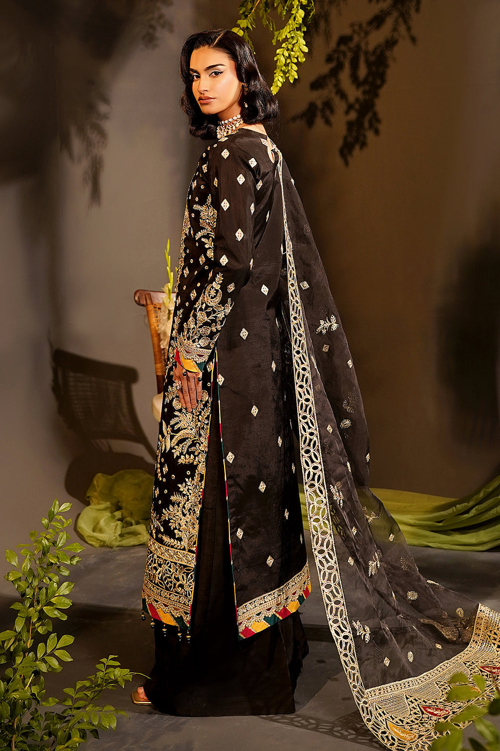 Maryams | Bekhudi Formals |  Kanwal-BR-03 - by - Libasekhas UK - Registered Vendor of : Maryams - 100% Original Designer Dresss