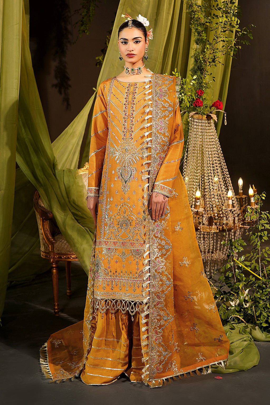 Maryams | Bekhudi Formals |  Zeenat-BR-01 - by - Libasekhas UK - Registered Vendor of : Maryams - 100% Original Designer Dresss