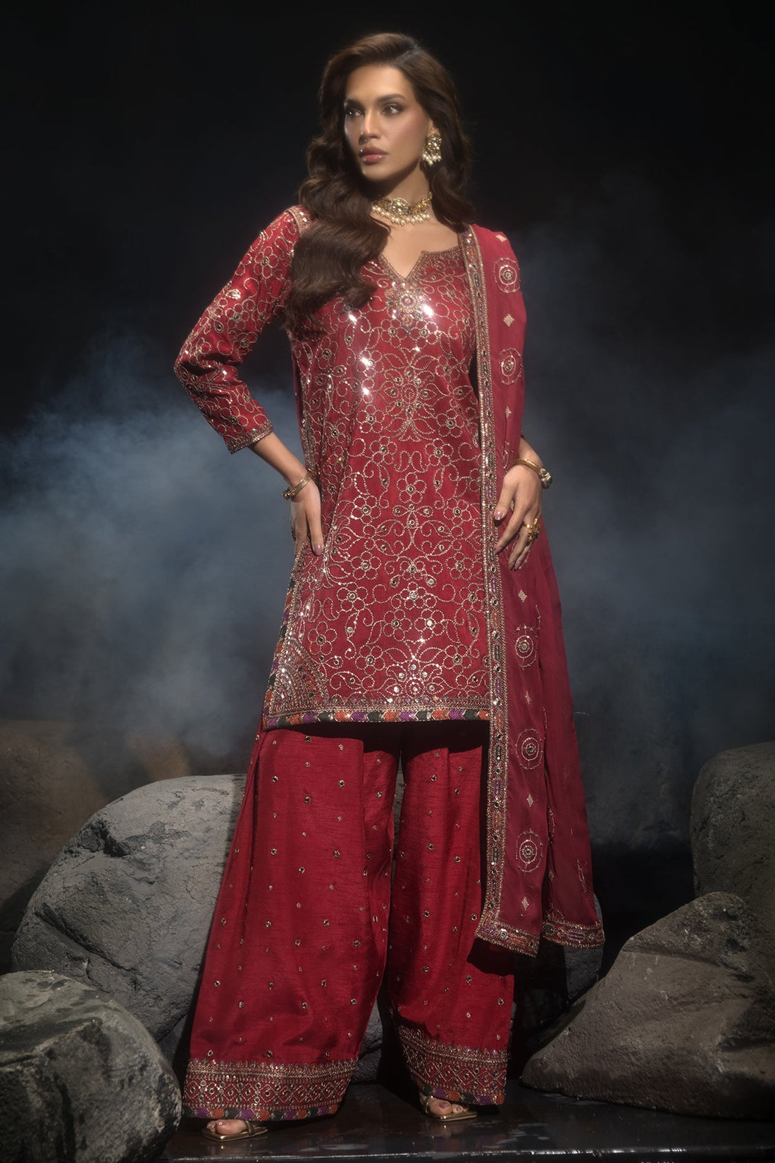 Charizma | Statement Dresses | CMA-4-117 - by - Libasekhas UK - Registered Vendor of : Charizma - 100% Original Designer Dresss
