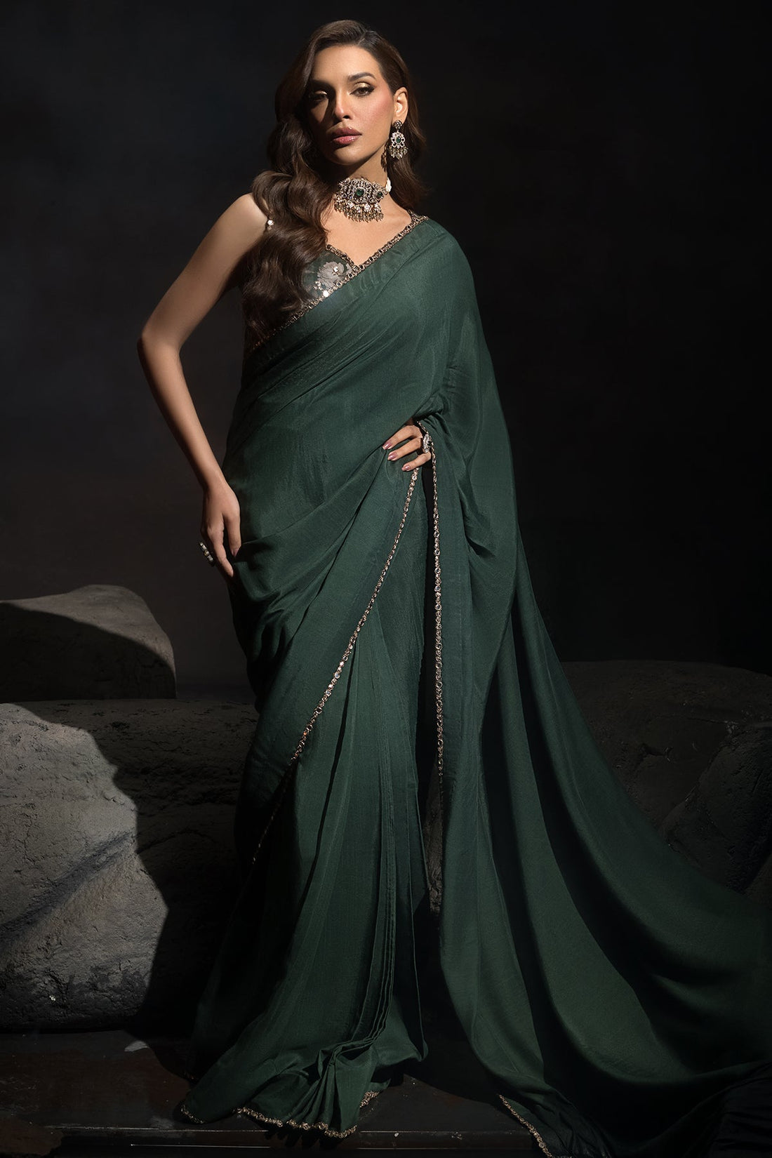 Charizma | Statement Dresses | STM-4-06 - by - Libasekhas UK - Registered Vendor of : Charizma - 100% Original Designer Dresss