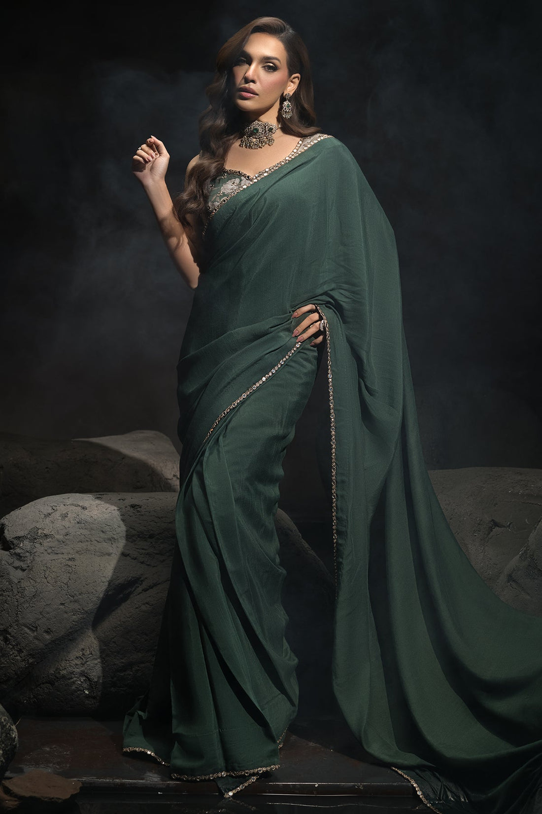 Charizma | Statement Dresses | STM-4-06 - by - Libasekhas UK - Registered Vendor of : Charizma - 100% Original Designer Dresss