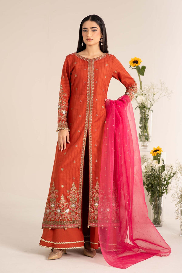 Maria B | Casual Pret 25 | DW-EF25-21 - by - Libasekhas UK - Registered Vendor of : Maria B - 100% Original Designer Dresss