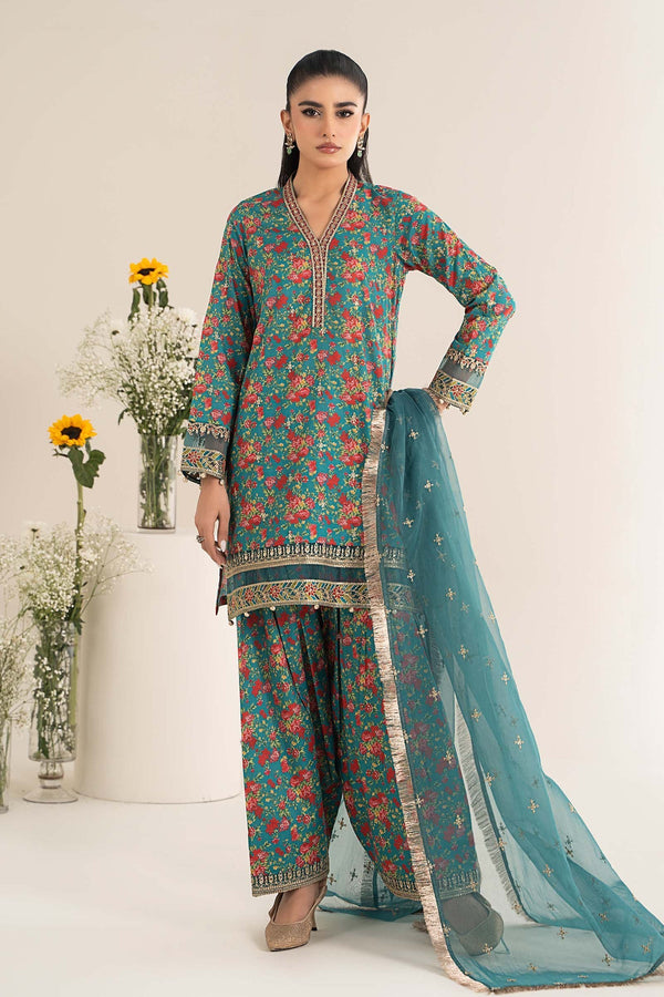 Maria B | Casual Pret 25 | DW-EF25-09 - by - Libasekhas UK - Registered Vendor of : Maria B - 100% Original Designer Dresss