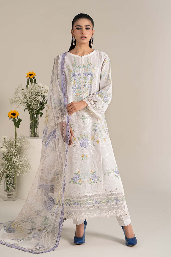 Maria B | Casual Pret 25 | DW-EF25-49 - by - Libasekhas UK - Registered Vendor of : Maria B - 100% Original Designer Dresss