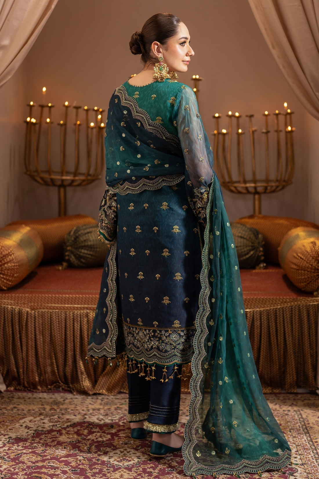 Alizeh | Jhalak Formals | AF-JHLK-04-DEEWANI - by - Libasekhas UK - Registered Vendor of : Alizeh - 100% Original Designer Dresss