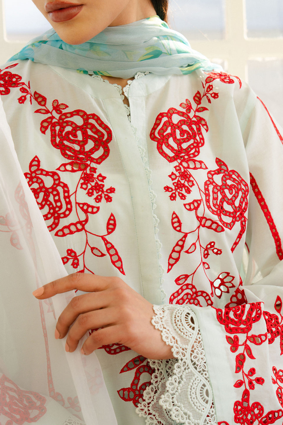 Zara Shahjahan | Coco Lawn 25 | ECLAT-7A - by - Libasekhas UK - Registered Vendor of : Zara Shahjahan - 100% Original Designer Dresss