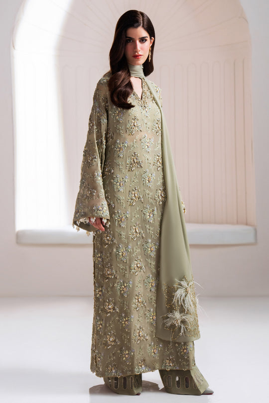 Elan | Elitarie Wedding Formals | CLART (EP-21215), XS / Sage Green / Raw Silk Elan | Elitarie Wedding Formals | CLART (EP-21215), XS / Sage Green / Raw Silk
