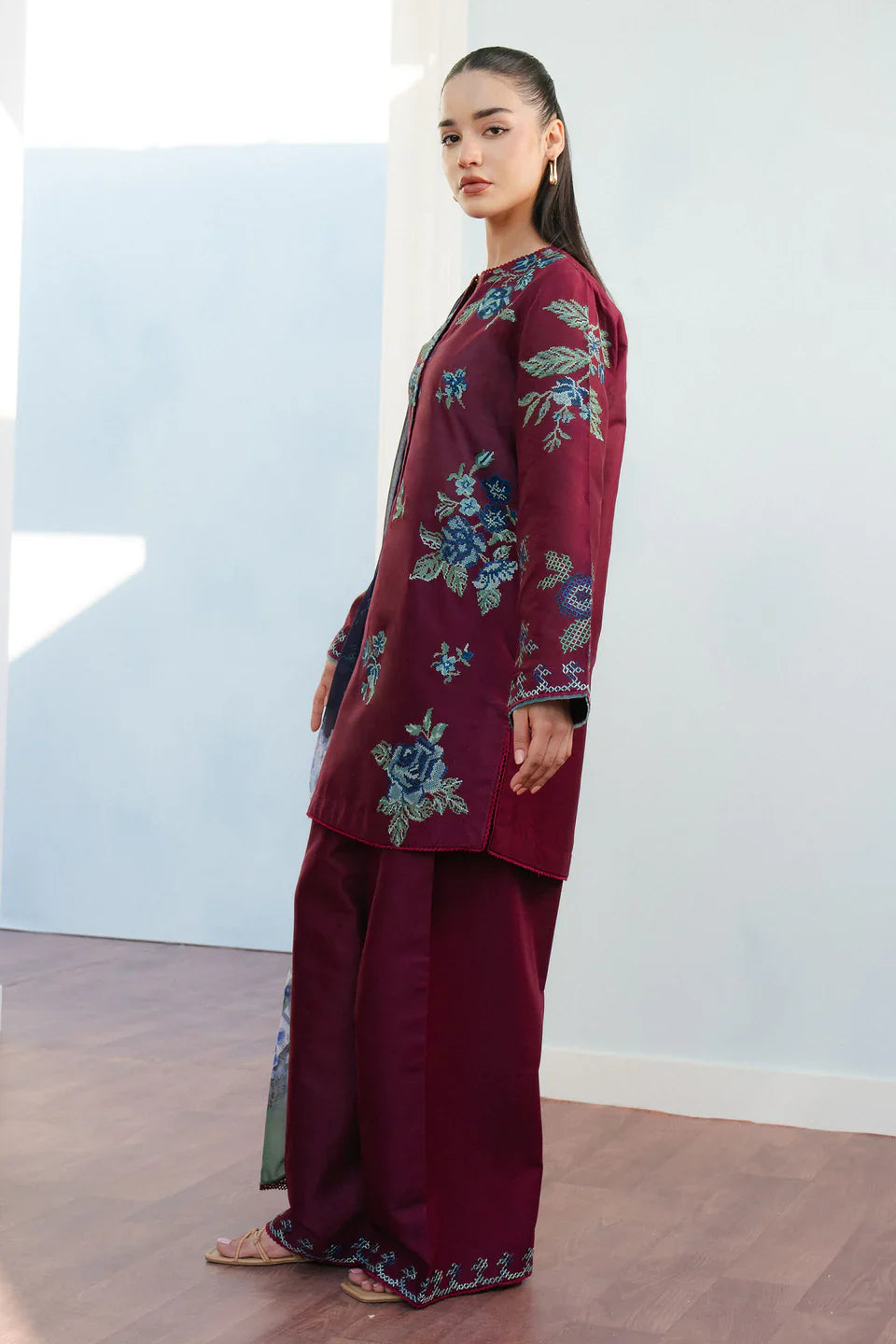 Zara Shahjahan | Coco Lawn 25 | FREYA-4B - by - Libasekhas UK - Registered Vendor of : Zara Shahjahan - 100% Original Designer Dresss