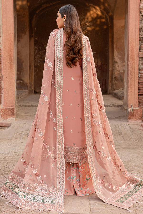 Farasha | Ritzier Wedding Formals |  Peach Bell - by - Libasekhas UK - Registered Vendor of : Farasha - 100% Original Designer Dresss