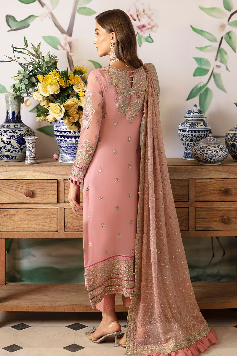 Gulaal | Embroidered Chiffon 24 | Viviana - by - Libasekhas UK - Registered Vendor of : Gulaal - 100% Original Designer Dresss