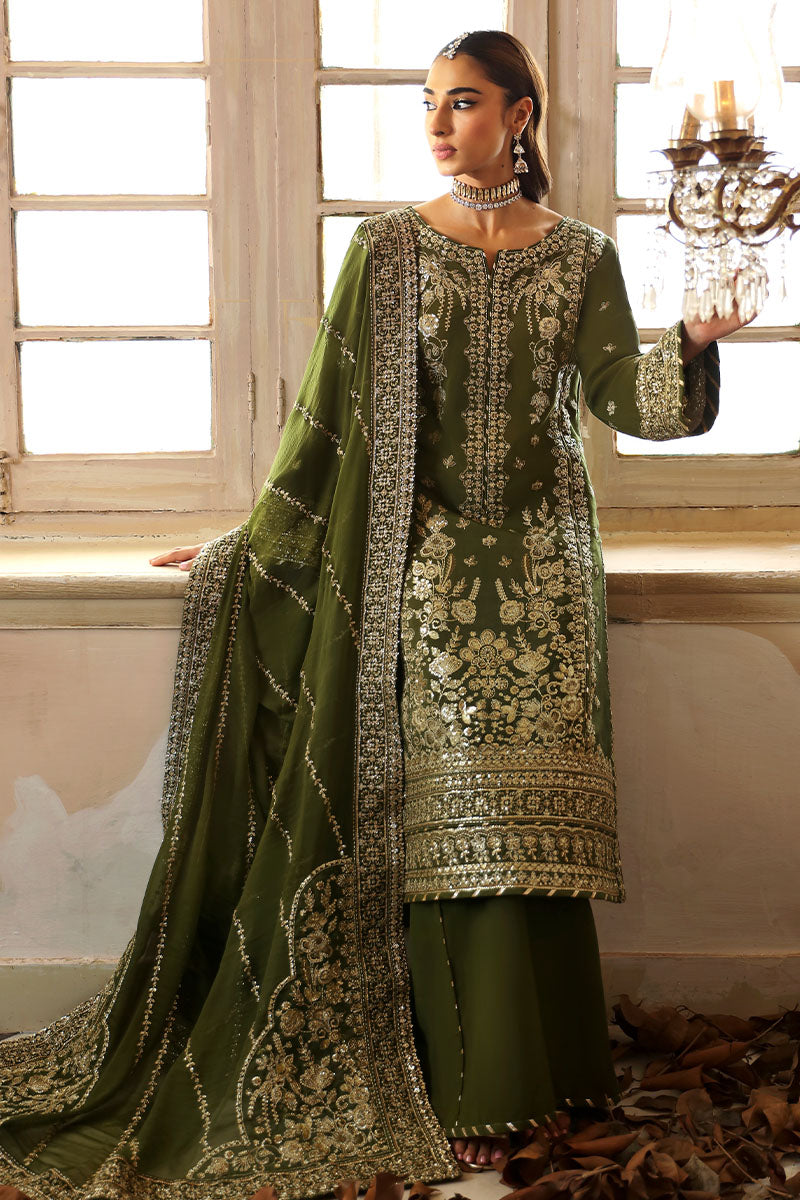 Gulaal | Shehrnaaz Raw Silk | Sohina - by - Libasekhas UK - Registered Vendor of : Gulaal - 100% Original Designer Dresss