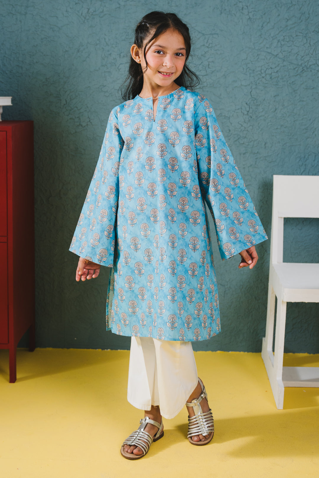 Zellbury Girls | 1 Piece Cambric | Kurta - 1651 - by - Libasekhas UK - Registered Vendor of : Zellbury Girls - 100% Original Designer Dresss