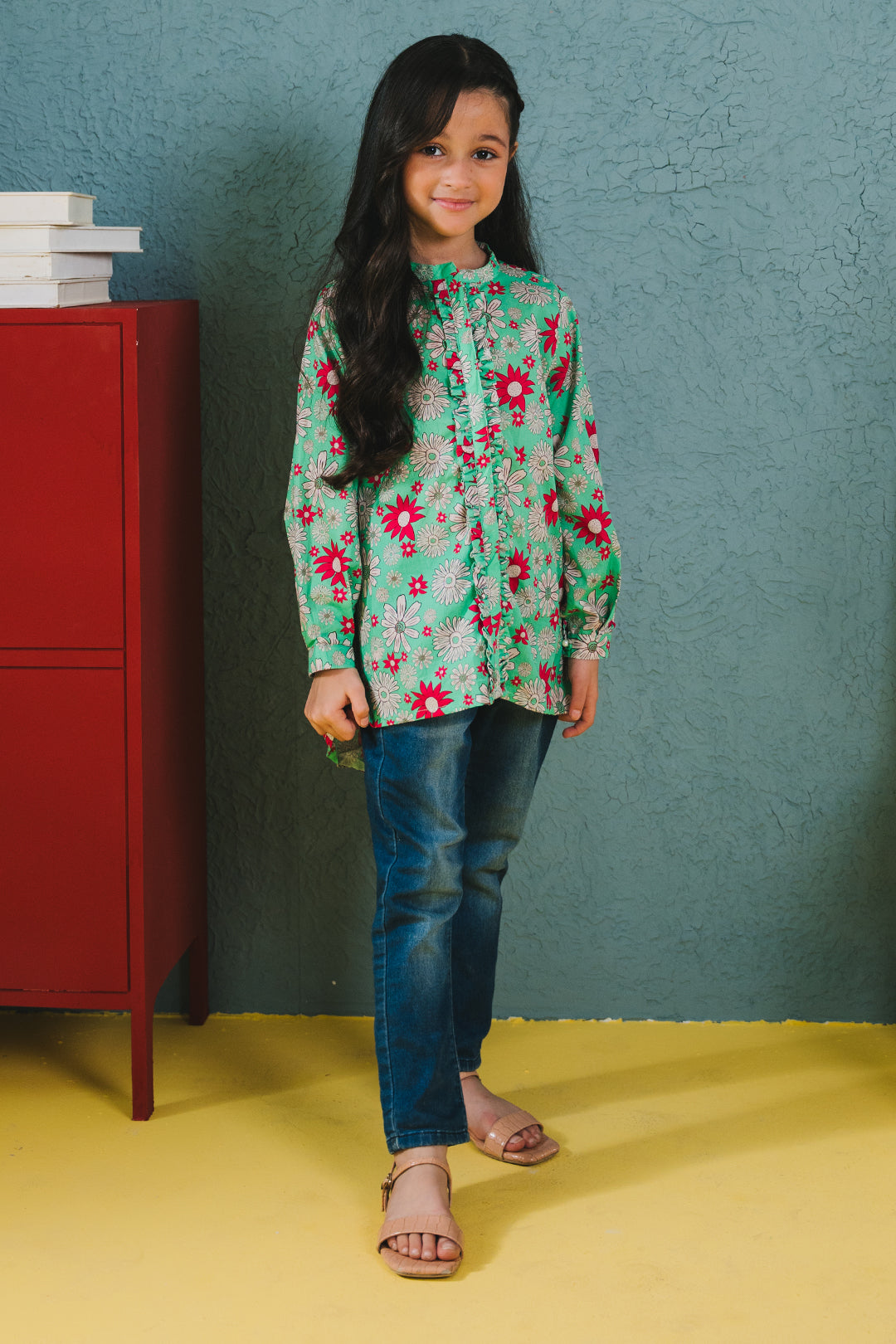 Zellbury Girls | 1 Piece Cambric | Kurta - 1653 - by - Libasekhas UK - Registered Vendor of : Zellbury Girls - 100% Original Designer Dresss