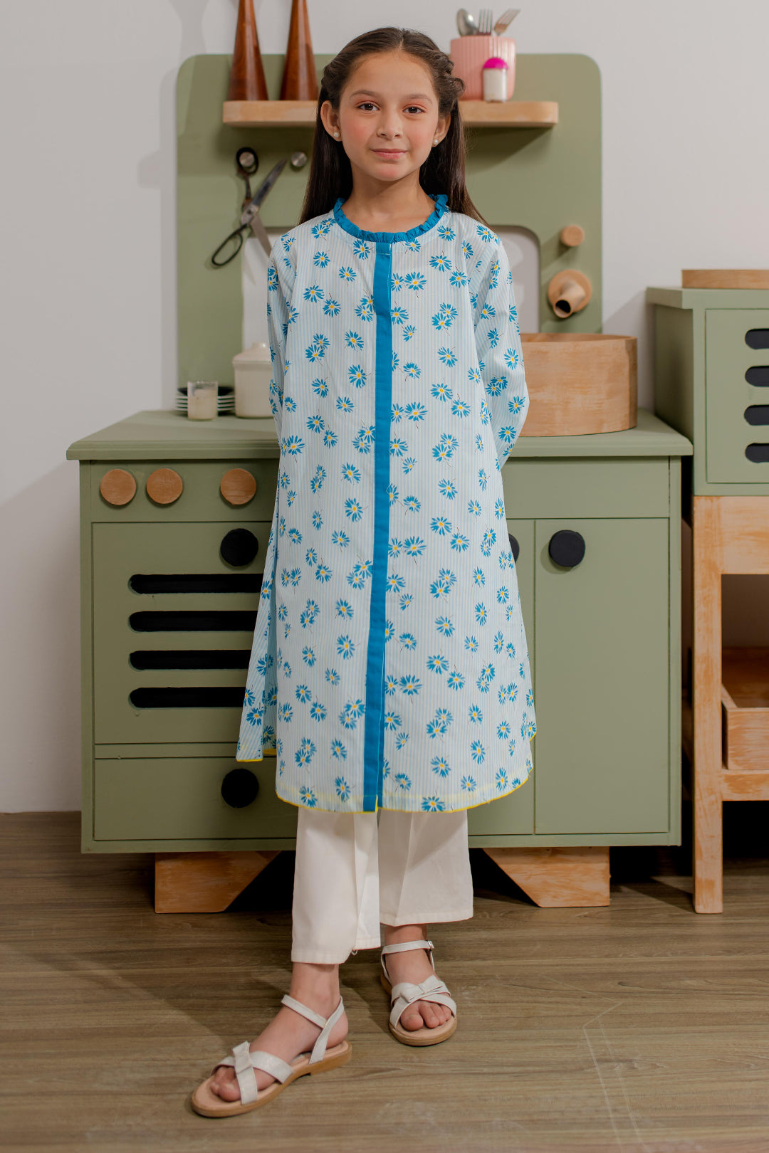 Zellbury Girls | 1 Piece Cambric | Kurta - 2677 - by - Libasekhas UK - Registered Vendor of : Zellbury Girls - 100% Original Designer Dresss