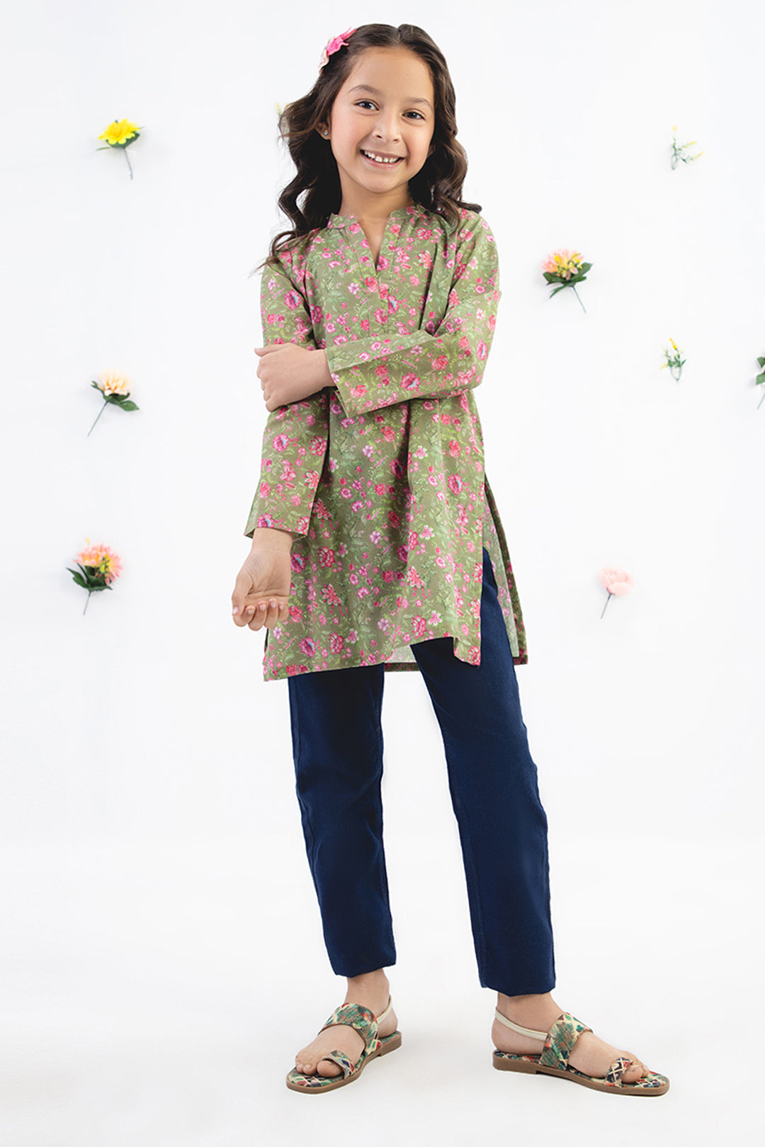 Zellbury Girls | 1 Piece Cambric | Kurta - 1227 - by - Libasekhas UK - Registered Vendor of : Zellbury Girls - 100% Original Designer Dresss