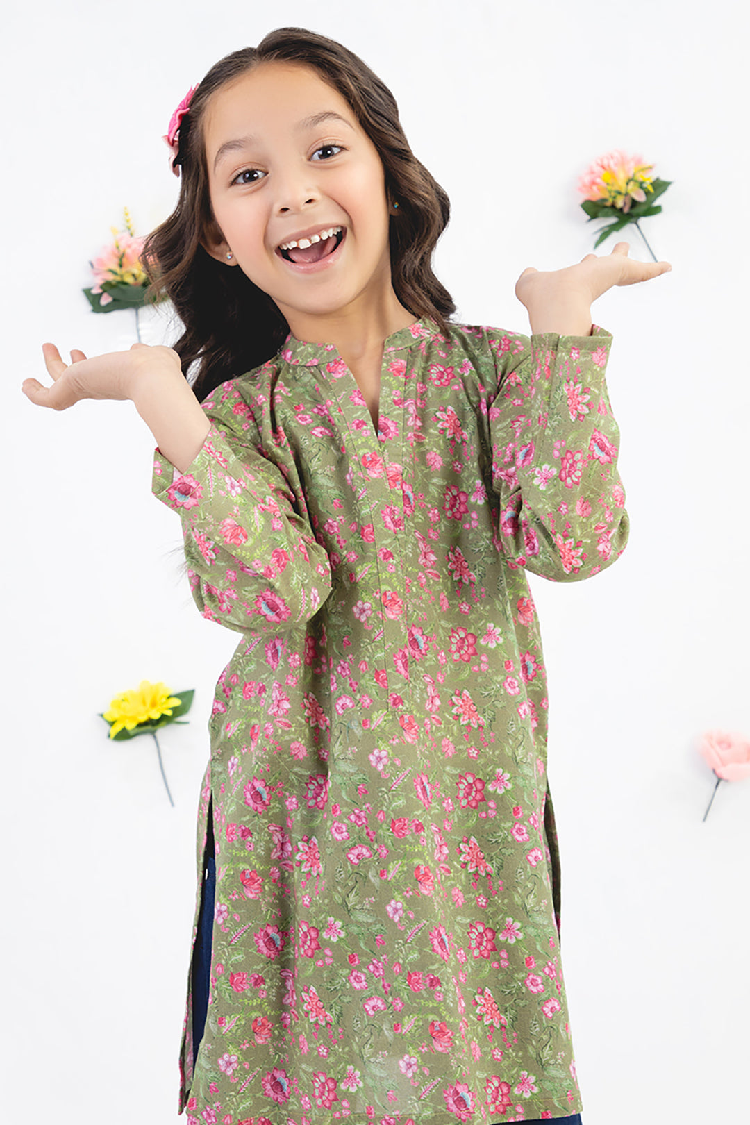 Zellbury Girls | 1 Piece Cambric | Kurta - 1227 - by - Libasekhas UK - Registered Vendor of : Zellbury Girls - 100% Original Designer Dresss