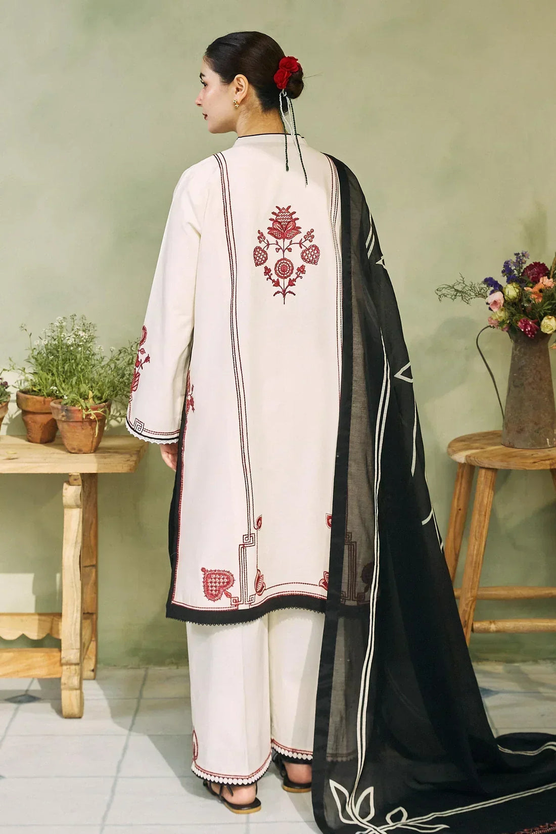 Zara Shahjahan | Coco Lawn 24 | GUL MOHAR-3A - by - Libasekhas UK - Registered Vendor of : Zara Shahjahan - 100% Original Designer Dresss