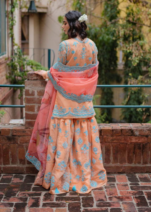 Ali Xeeshan | Chanda Luxury Pret | Qudsia - by - Libasekhas UK - Registered Vendor of : Ali Xeeshan - 100% Original Designer Dresss