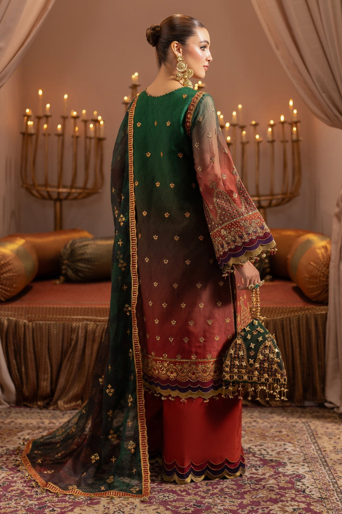 Alizeh | Jhalak Formals | AF-JHLK-02-HUSN - by - Libasekhas UK - Registered Vendor of : Alizeh - 100% Original Designer Dresss