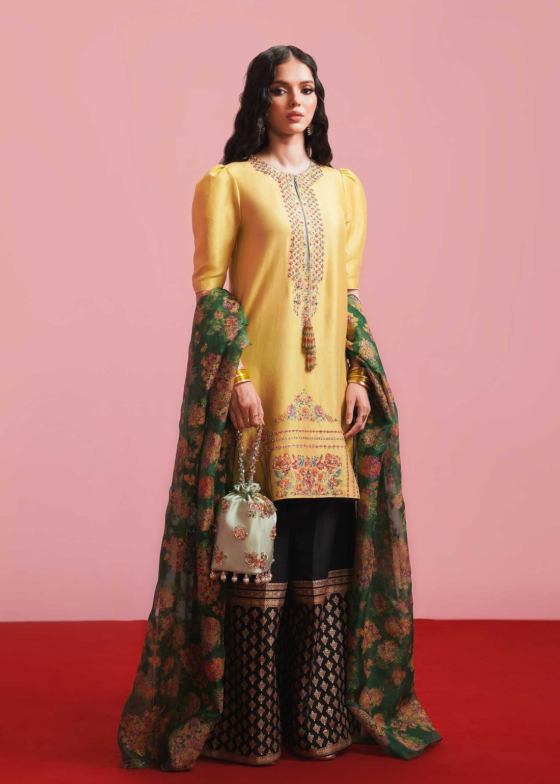 Hussain Rehar | Basic Not Basic |  Mariglod - by - Libasekhas UK - Registered Vendor of : Hussain Rehar - 100% Original Designer Dresss
