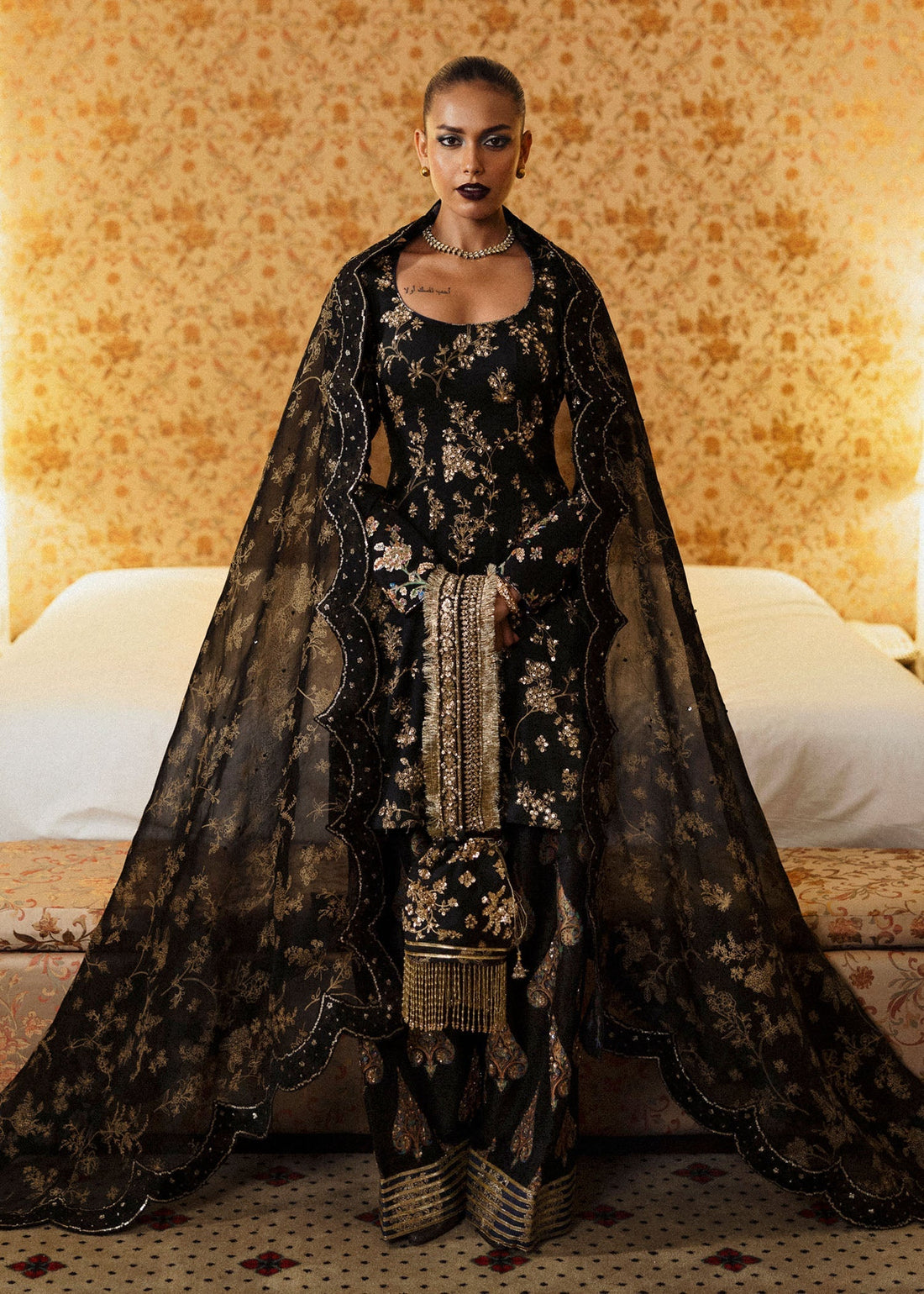 Hussain Rehar | Basic Not Basic |  Auric - by - Libasekhas UK - Registered Vendor of : Hussain Rehar - 100% Original Designer Dresss