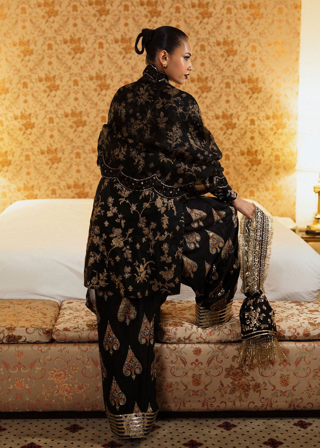 Hussain Rehar | Basic Not Basic |  Auric - by - Libasekhas UK - Registered Vendor of : Hussain Rehar - 100% Original Designer Dresss