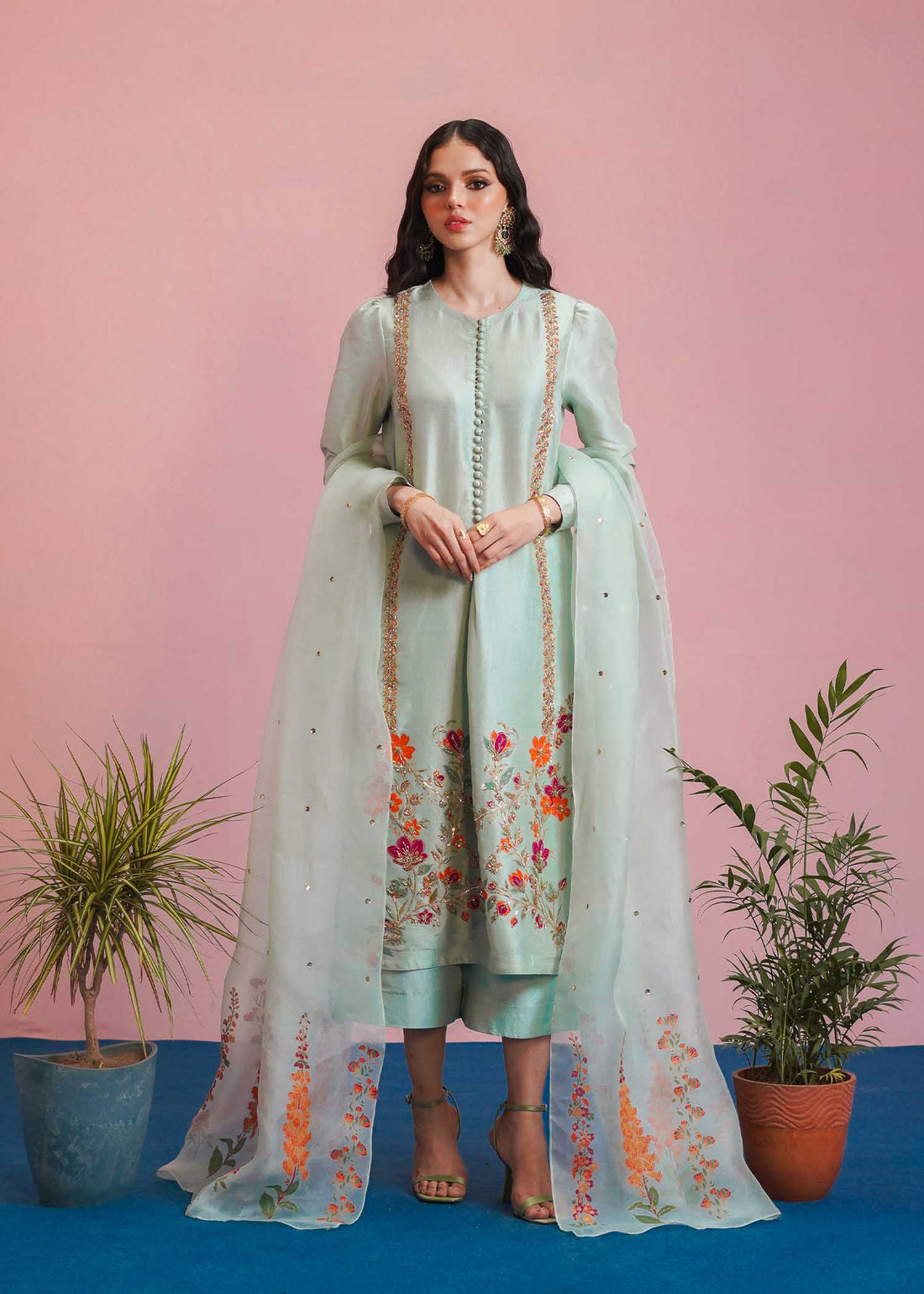 Hussain Rehar | Basic Not Basic |  Whisper - by - Libasekhas UK - Registered Vendor of : Hussain Rehar - 100% Original Designer Dresss