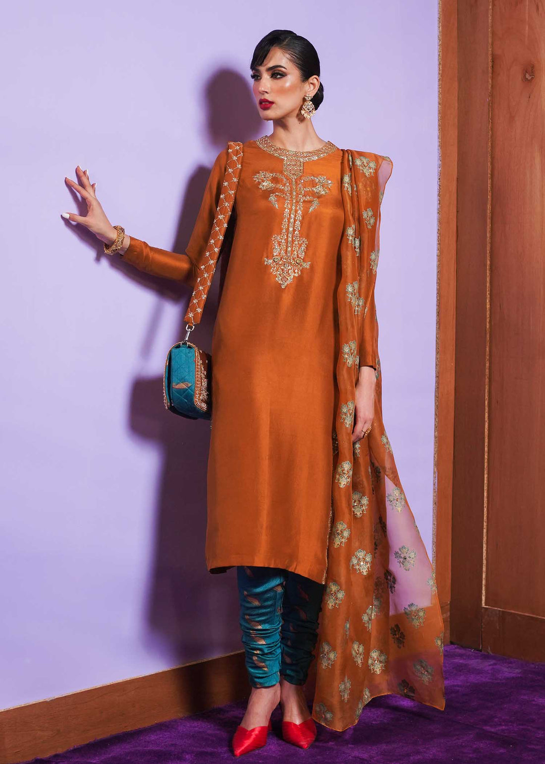 Hussain Rehar | Basic Not Basic |  Gilt - by - Libasekhas UK - Registered Vendor of : Hussain Rehar - 100% Original Designer Dresss