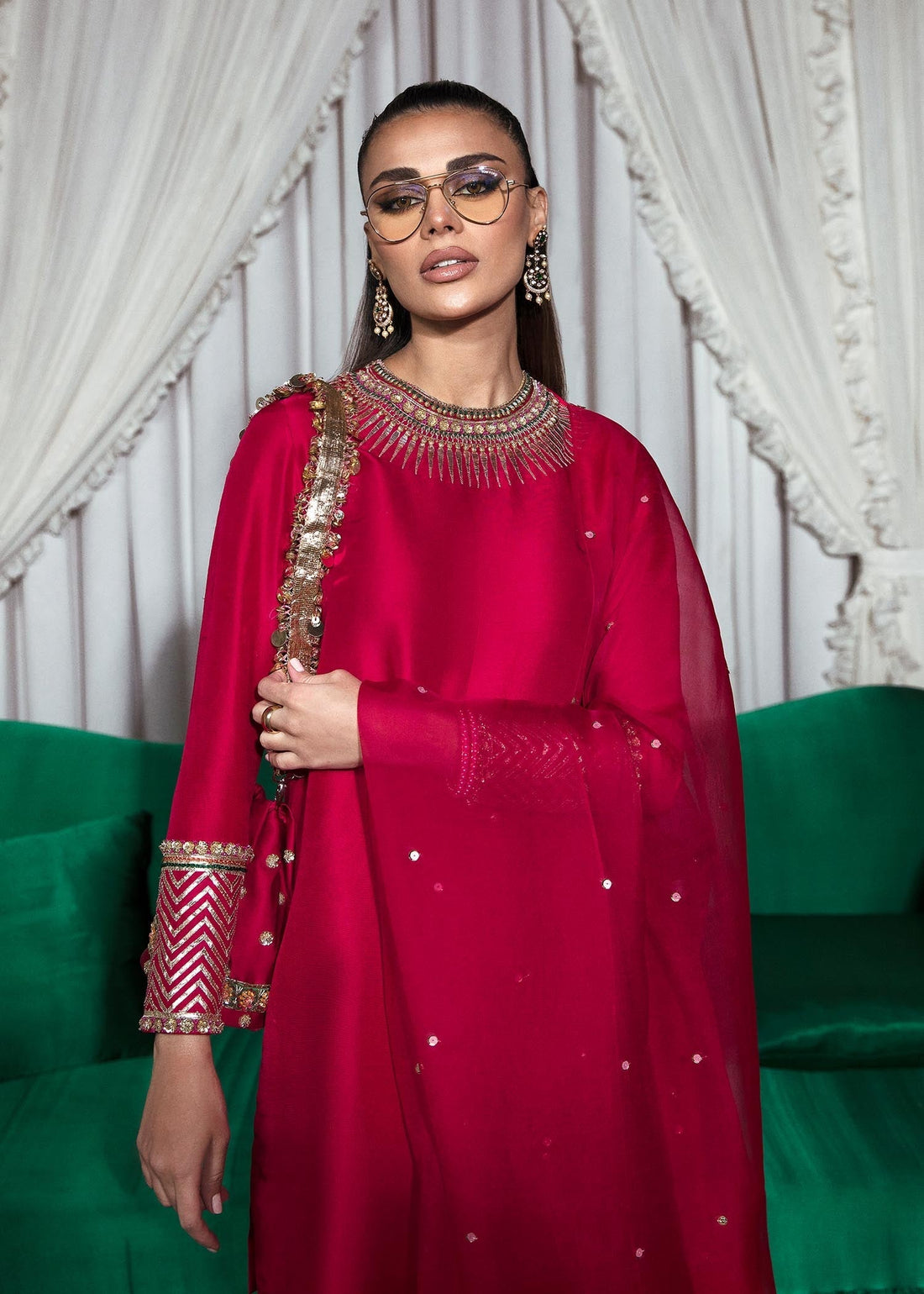 Hussain Rehar | Basic Not Basic | Roseate - BNB - by - Libasekhas UK - Registered Vendor of : Hussain Rehar - 100% Original Designer Dresss