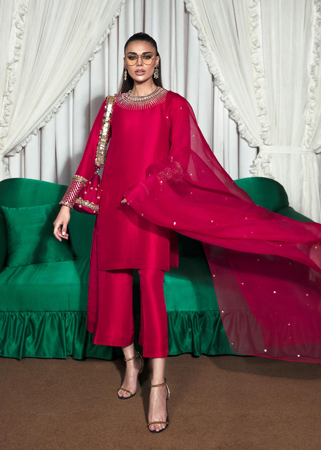 Hussain Rehar | Basic Not Basic | Roseate - BNB - by - Libasekhas UK - Registered Vendor of : Hussain Rehar - 100% Original Designer Dresss