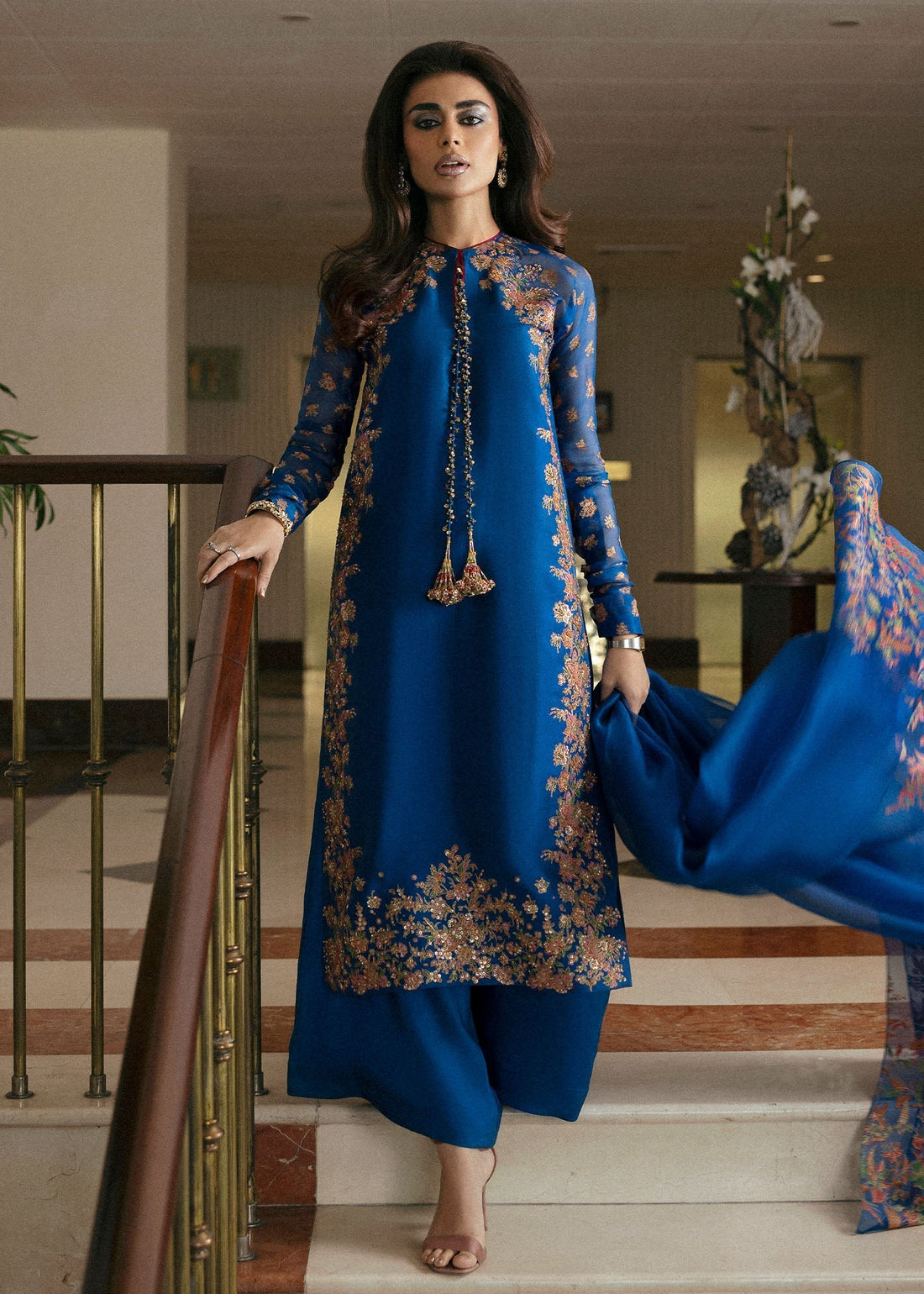 Hussain Rehar | Basic Not Basic |   Serene - by - Libasekhas UK - Registered Vendor of : Hussain Rehar - 100% Original Designer Dresss