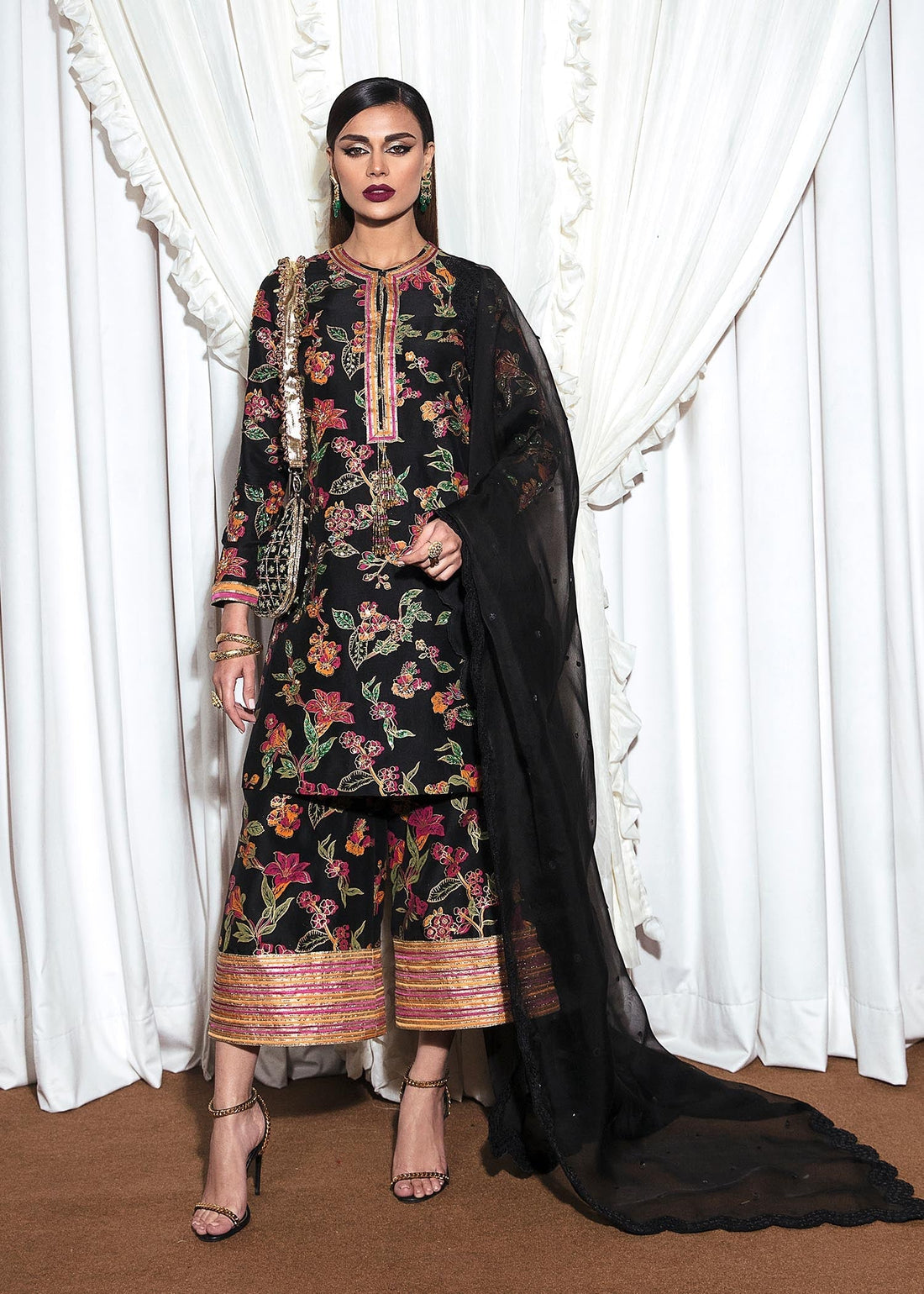 Hussain Rehar | Basic Not Basic |  Inky - by - Libasekhas UK - Registered Vendor of : Hussain Rehar - 100% Original Designer Dresss